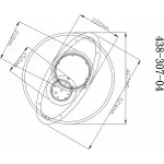 Потолочная люстра Velante 438 438-307-04
