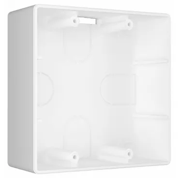 Короб накладной для силовой розетки Werkel белый W1199201 Короб накладной для силовой розетки Werkel белый W1199201