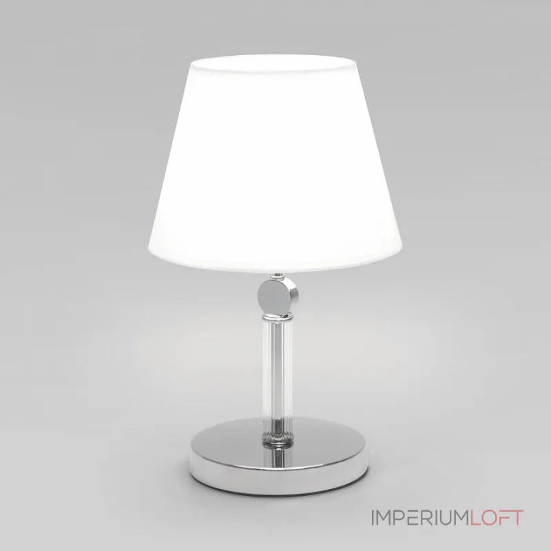 Настольная лампа декоративная Eurosvet Conso 01145/1 хром от ImperiumLoft