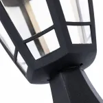 Наземный низкий светильник Arte Lamp Enif A6064FN-1BK Цвет арматуры Черный Цвет плафонов Черный от ImperiumLoft