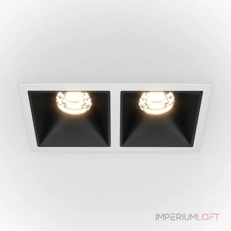 Встраиваемый светильник Maytoni Alfa DL043-02-10W4K-D-SQ-WB от ImperiumLoft