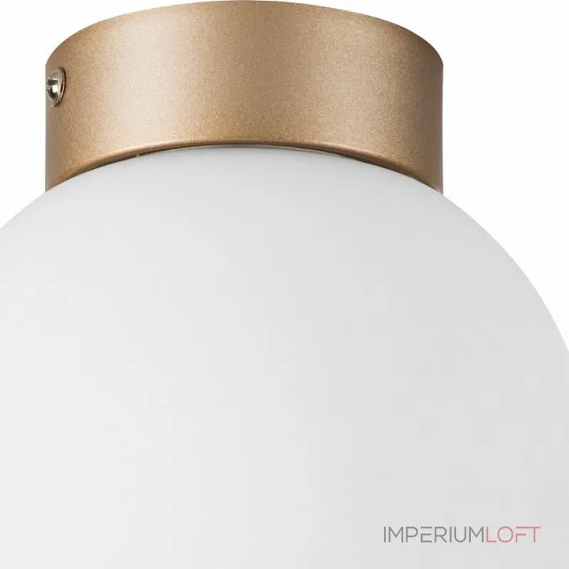 Накладной светильник Lightstar Globo 812013 Цвет арматуры желтый Цвет плафонов белый от ImperiumLoft