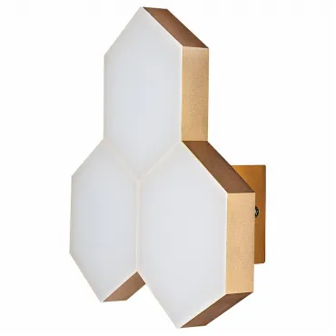 Накладной светильник Lightstar Favo LED 750633 Цвет арматуры золото