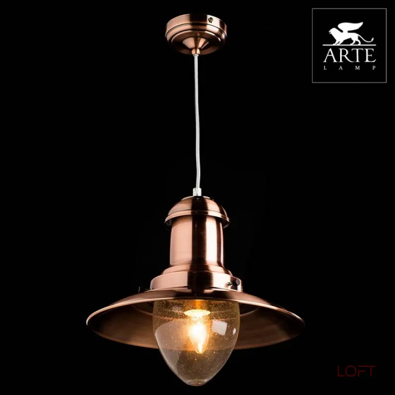 Подвесной светильник Arte Lamp Fisherman A5530SP-1RB Подвесной светильник Arte Lamp Fisherman A5530SP-1RB