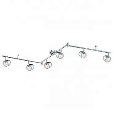 Спот Arte Lamp Bombo A6701PL-6CC Цвет арматуры хром Цвет плафонов хром