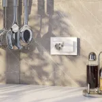 Розетка двойная влагозащищенная с заземлением и шторками с крышкой Werkel белые W1172201 от ImperiumLoft