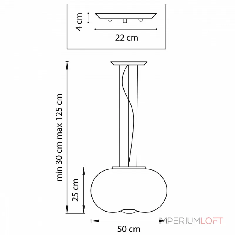 Подвесной светильник Lightstar Meringe 801040 