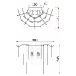 Бра Freya Porto FR5104WL-02N от ImperiumLoft