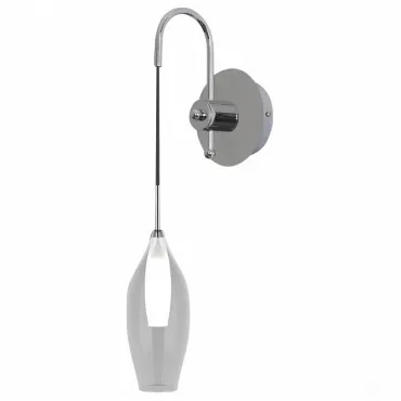 Бра Lightstar Pentola 803521 Цвет арматуры хром Цвет плафонов прозрачный