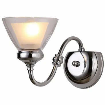 Бра Arte Lamp 5184 A5184AP-1CC Цвет арматуры хром Цвет плафонов прозрачный