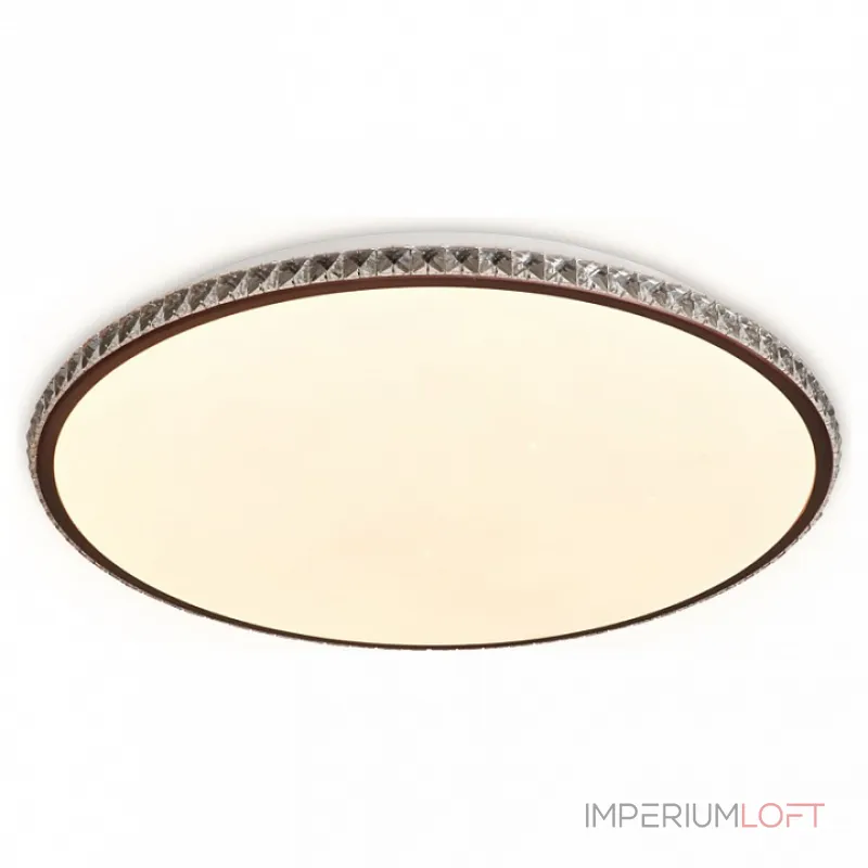 Накладной светильник Ambrella Crystal FF71 цвет арматуры белый цвет плафонов белый от ImperiumLoft