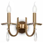 Бра Freya Forte FR1006WL-02G Цвет арматуры золото Цвет плафонов прозрачный от ImperiumLoft