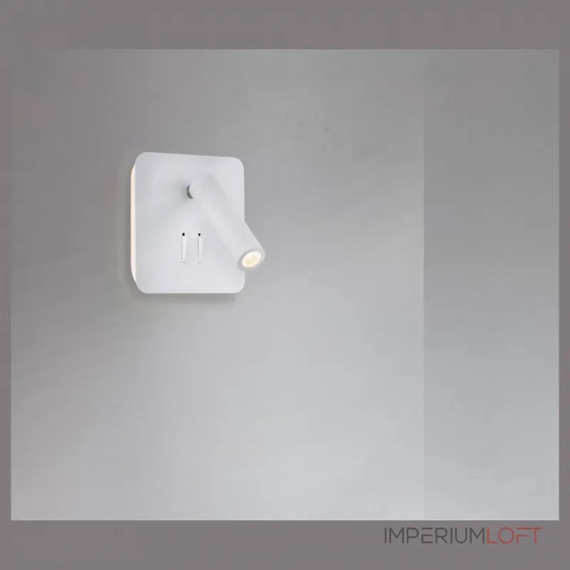 Бра Maytoni Ios 176 C175-WL-01-6W-W Цвет арматуры белый Цвет плафонов белый от ImperiumLoft Бра Maytoni Ios 176 C175-WL-01-6W-W Цвет арматуры белый Цвет плафонов белый от ImperiumLoft