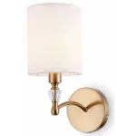 Бра Freya Riverside FR1007WL-01BS Цвет арматуры латунь Цвет плафонов белый от ImperiumLoft