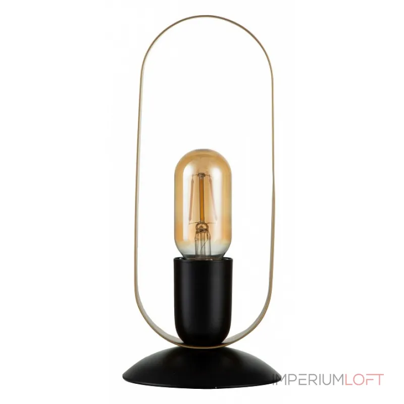 Настольная лампа декоративная Indigo Animo 10007/A/1T Black от ImperiumLoft