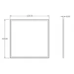 Светильник для потолка Армстронг Deko-Light Eco Line 100030 Цвет арматуры белый Цвет плафонов белый от ImperiumLoft