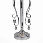 Настольная лампа декоративная EVOLUCE Azzurro SL177.104.01 Цвет арматуры хром Цвет плафонов серебро от ImperiumLoft