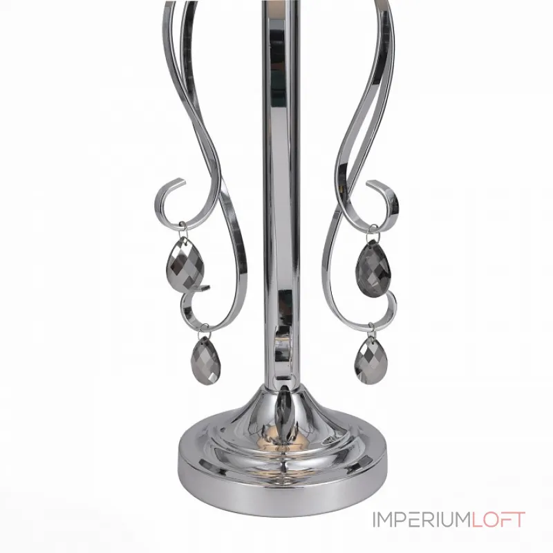 Настольная лампа декоративная EVOLUCE Azzurro SL177.104.01 Цвет арматуры хром Цвет плафонов серебро от ImperiumLoft Настольная лампа декоративная EVOLUCE Azzurro SL177.104.01 Цвет арматуры хром Цвет плафонов серебро от ImperiumLoft