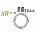 Подвес для трека Maytoni Accessories for tracks TRA004SW-21S Цвет арматуры серебро от ImperiumLoft