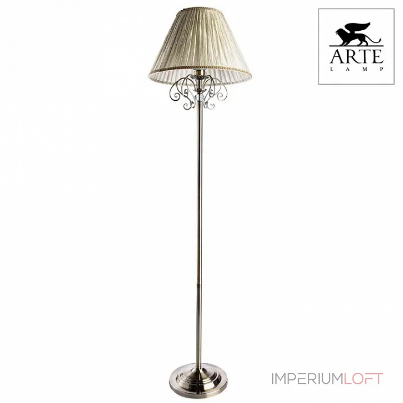 Торшер Arte Lamp Charm A2083PN-1AB Цвет арматуры бронза Цвет плафонов кремовый от ImperiumLoft Торшер Arte Lamp Charm A2083PN-1AB Цвет арматуры бронза Цвет плафонов кремовый от ImperiumLoft
