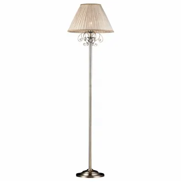 Торшер Arte Lamp Charm A2083PN-1AB Цвет арматуры бронза Цвет плафонов кремовый