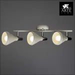 Спот Arte Lamp Ciclone A9154PL-3WH Цвет арматуры хром Цвет плафонов белый от ImperiumLoft