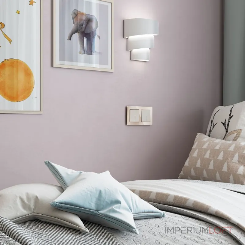 Выключатель одноклавишный с подсветкой без рамки Werkel Айвори матовые W1110162 от ImperiumLoft Выключатель одноклавишный с подсветкой без рамки Werkel Айвори матовые W1110162 от ImperiumLoft