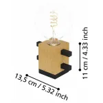 Настольная лампа декоративная Eglo Levantara 390193 от ImperiumLoft