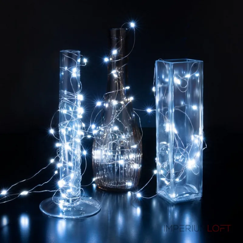 Занавес световой Eurosvet Роса 200-004 белый от ImperiumLoft