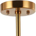 Люстра на штанге Stilfort Saturn 2125/03/05P Цвет плафонов белый Цвет арматуры золото от ImperiumLoft