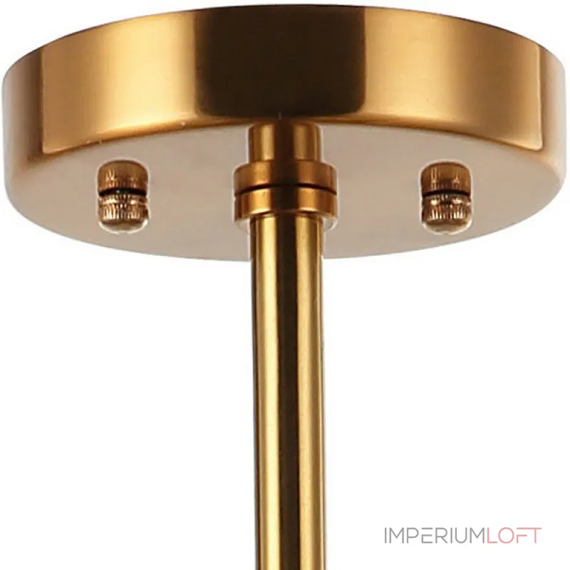Люстра на штанге Stilfort Saturn 2125/03/05P Цвет плафонов белый Цвет арматуры золото от ImperiumLoft