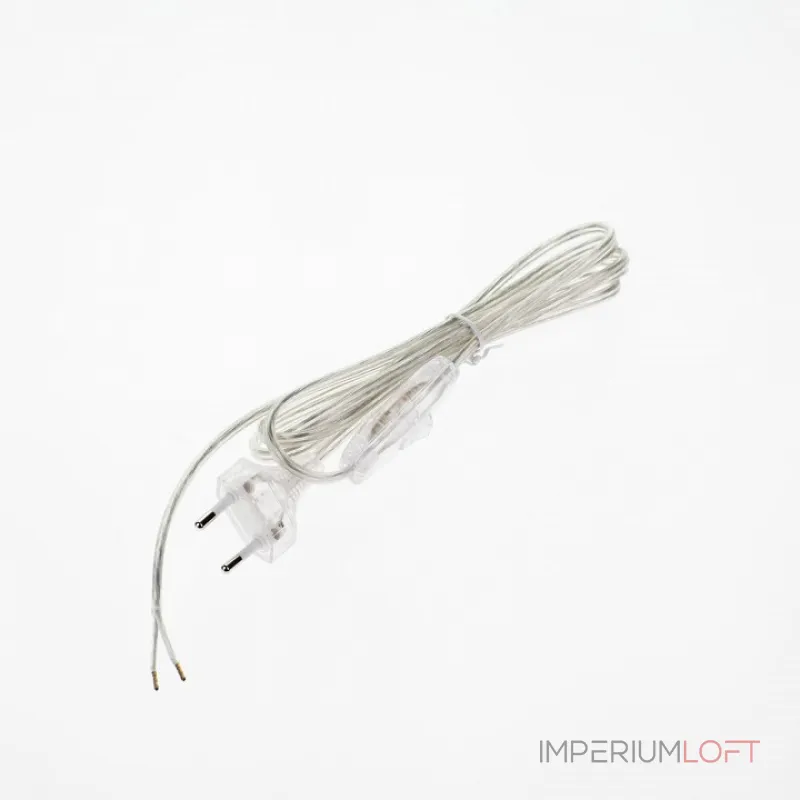 Сетевой провод с выключателем Citilux 6001 6001 Цвет арматуры серебро Цвет плафонов серебро от ImperiumLoft