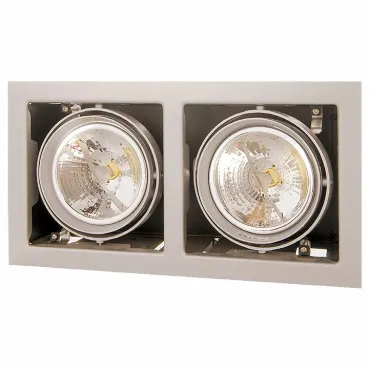 Встраиваемый светильник Lightstar Cardano 214127 Цвет арматуры серый