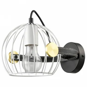 Бра Vele Luce Pasquale 654 VL6251W01 Цвет арматуры коричневый Цвет плафонов белый