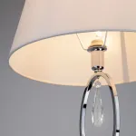 Торшер Eurosvet Madera 01056/1 хром/прозрачный хрусталь Strotskis от ImperiumLoft