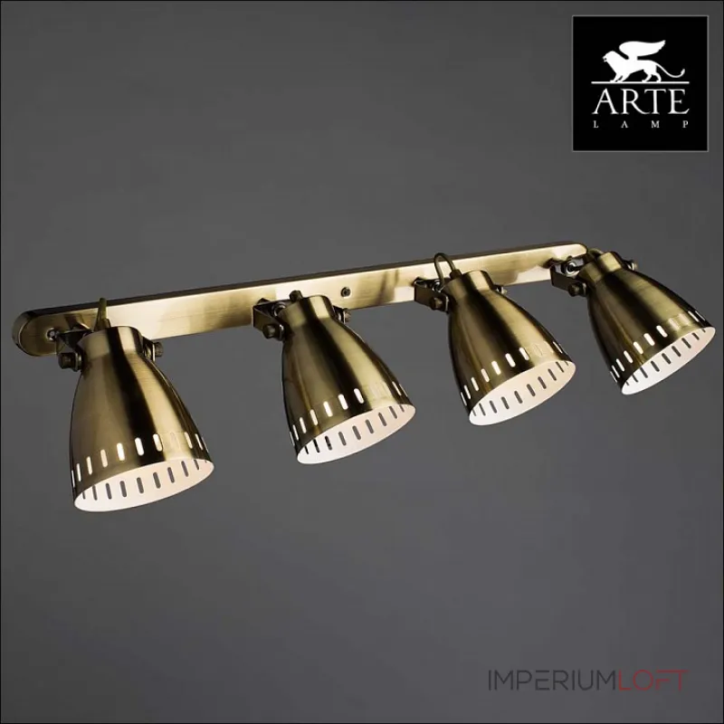 Спот Arte Lamp Luned A2214PL-4AB Цвет арматуры бронза Цвет плафонов бронза от ImperiumLoft Спот Arte Lamp Luned A2214PL-4AB Цвет арматуры бронза Цвет плафонов бронза от ImperiumLoft