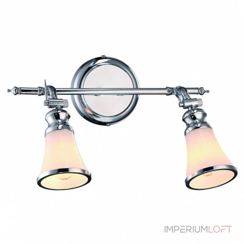 Спот Arte Lamp Vento A9231AP-2CC Цвет арматуры хром Цвет плафонов белый от ImperiumLoft Спот Arte Lamp Vento A9231AP-2CC Цвет арматуры хром Цвет плафонов белый от ImperiumLoft