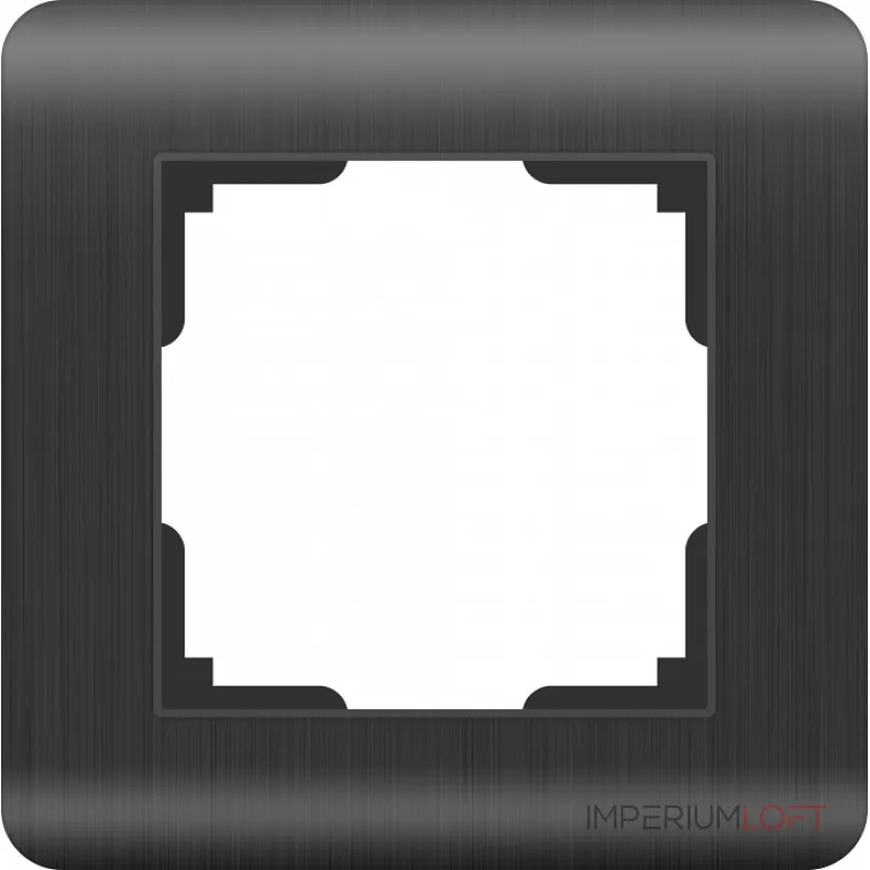 Рамка на 1 пост Werkel графит W0012104 от ImperiumLoft