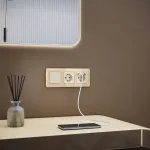 Рамка на 3 поста Werkel Elite (айвори, стекло) W0032443 от ImperiumLoft