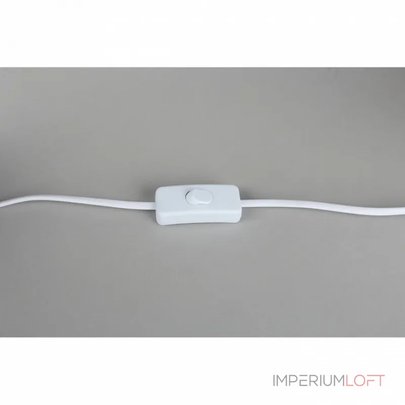 Настольная лампа декоративная Omnilux Caprioli OML-19704-01 Цвет арматуры серебро Цвет плафонов белый от ImperiumLoft