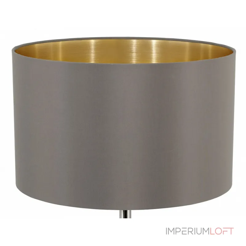 Настольная лампа декоративная Eglo Maserlo 31631 Цвет арматуры никель Цвет плафонов золото от ImperiumLoft