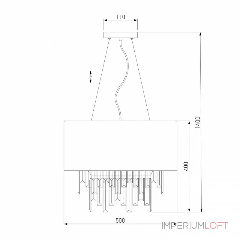 Подвесной светильник 10122/6 Подвесной светильник 10122/6