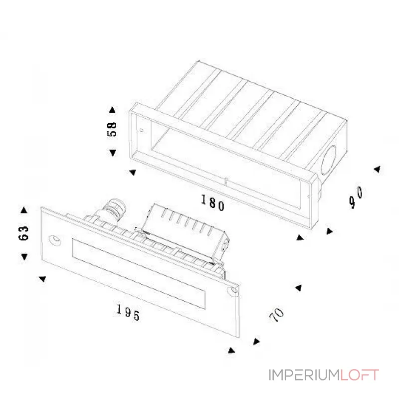 Встраиваемый в дорогу светильник Deko-Light Line I WW 730292 Цвет арматуры серебро Цвет плафонов прозрачный от ImperiumLoft Встраиваемый в дорогу светильник Deko-Light Line I WW 730292 Цвет арматуры серебро Цвет плафонов прозрачный от ImperiumLoft