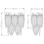 Накладной светильник Arte Lamp Evie A4052AP-2SG от ImperiumLoft