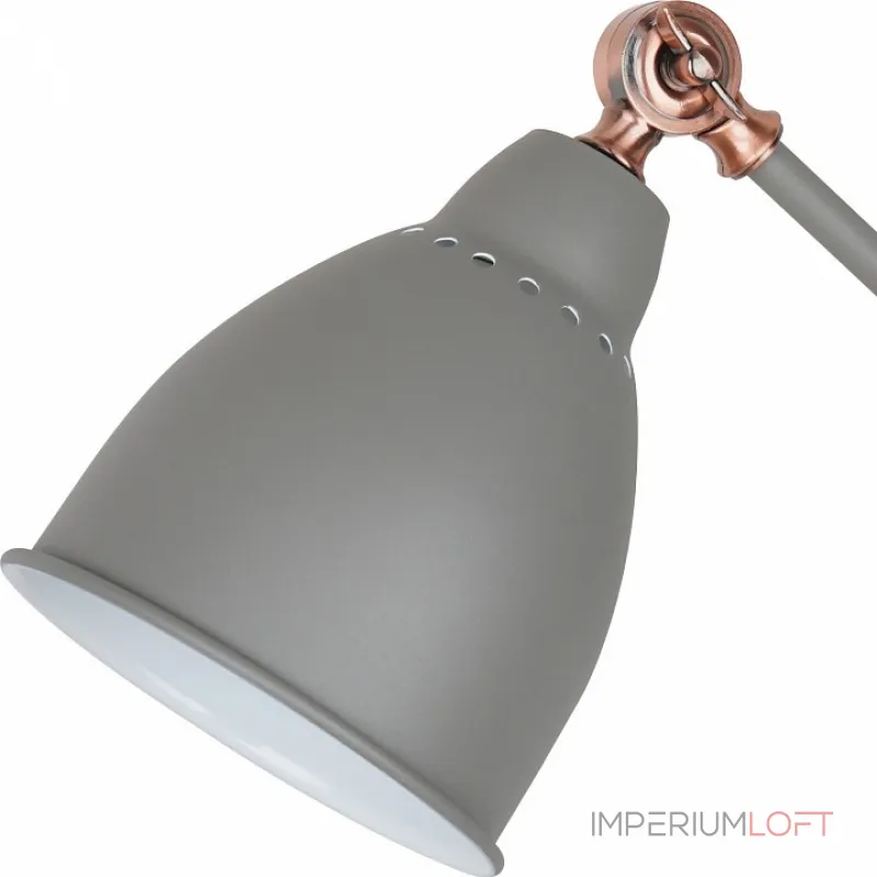 Бра Arte Lamp Braccio A2054AP-1GY Цвет арматуры хром Цвет плафонов хром от ImperiumLoft