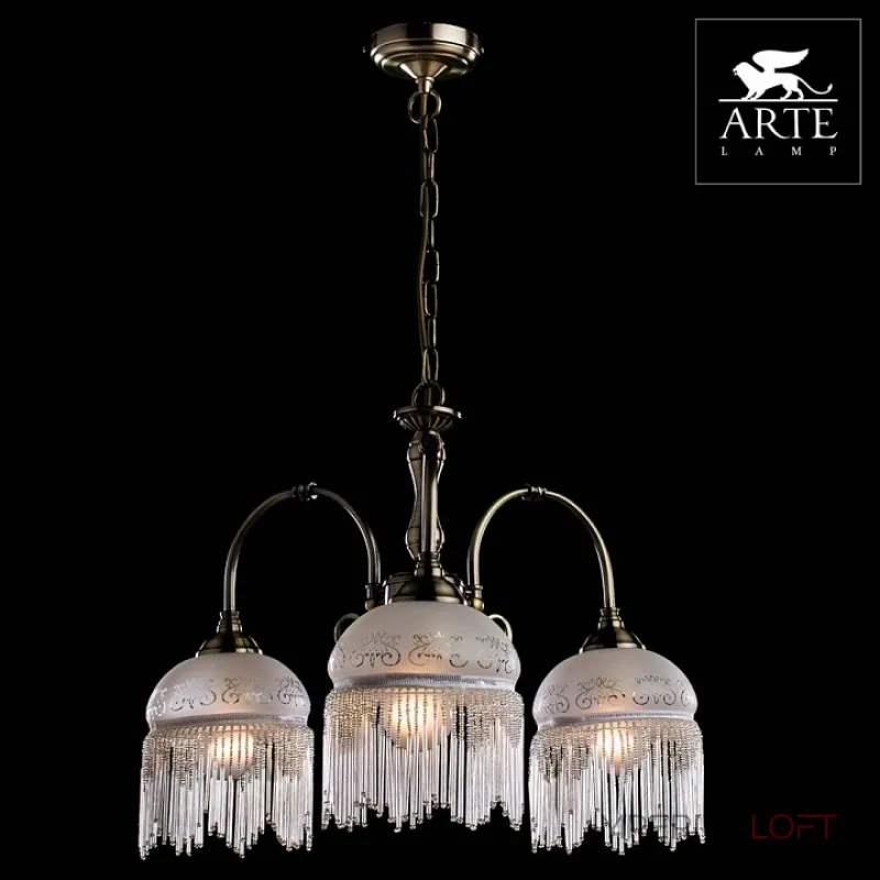 Подвесная люстра Arte Lamp Victoriana A3191LM-3AB 