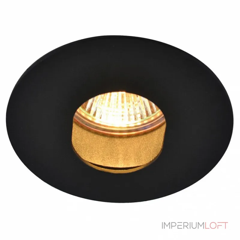 Встраиваемый светильник Arte Lamp Accento A3219PL-1BK Цвет арматуры черный Цвет плафонов черный от ImperiumLoft Встраиваемый светильник Arte Lamp Accento A3219PL-1BK Цвет арматуры черный Цвет плафонов черный от ImperiumLoft
