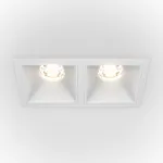 Встраиваемый светильник Maytoni Alfa DL043-02-10W3K-SQ-W от ImperiumLoft