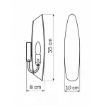 Бра Lightstar Dissimo 803600 Цвет арматуры хром от ImperiumLoft