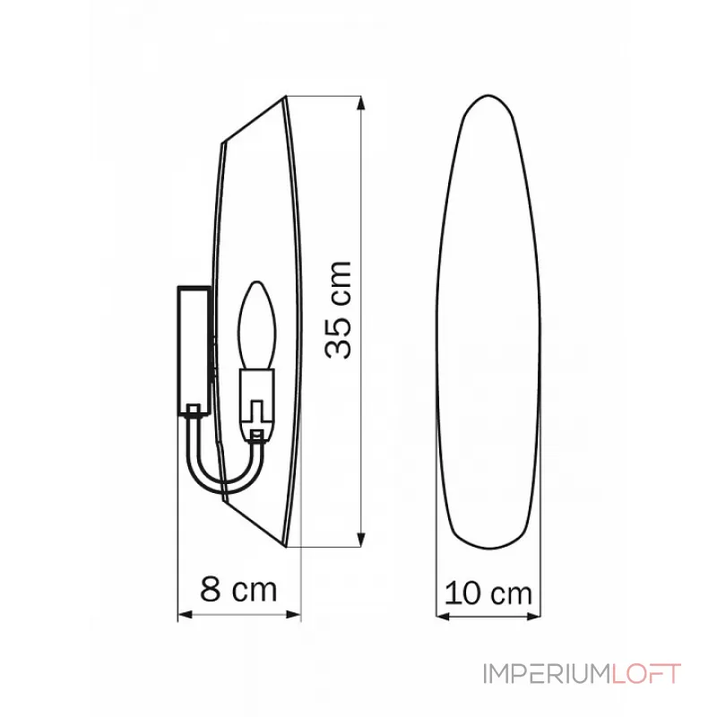Бра Lightstar Dissimo 803600 Цвет арматуры хром от ImperiumLoft Бра Lightstar Dissimo 803600 Цвет арматуры хром от ImperiumLoft